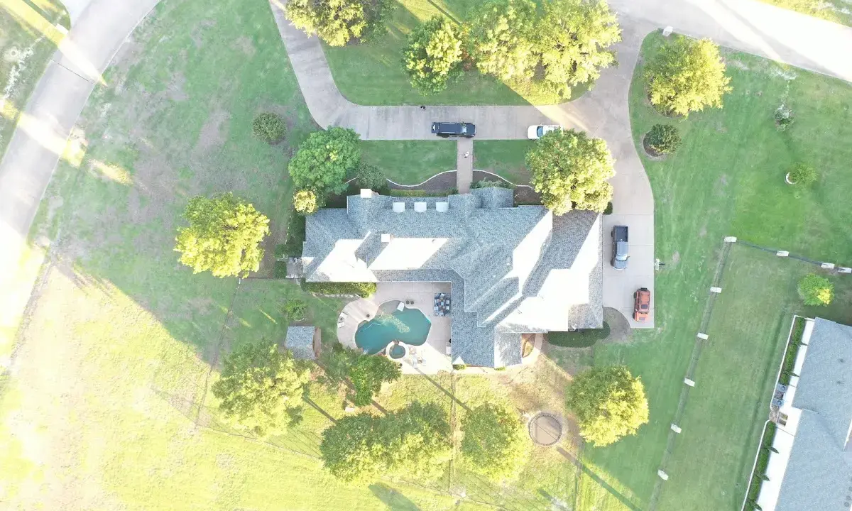 New shingle roof installation on a home in Eatonton